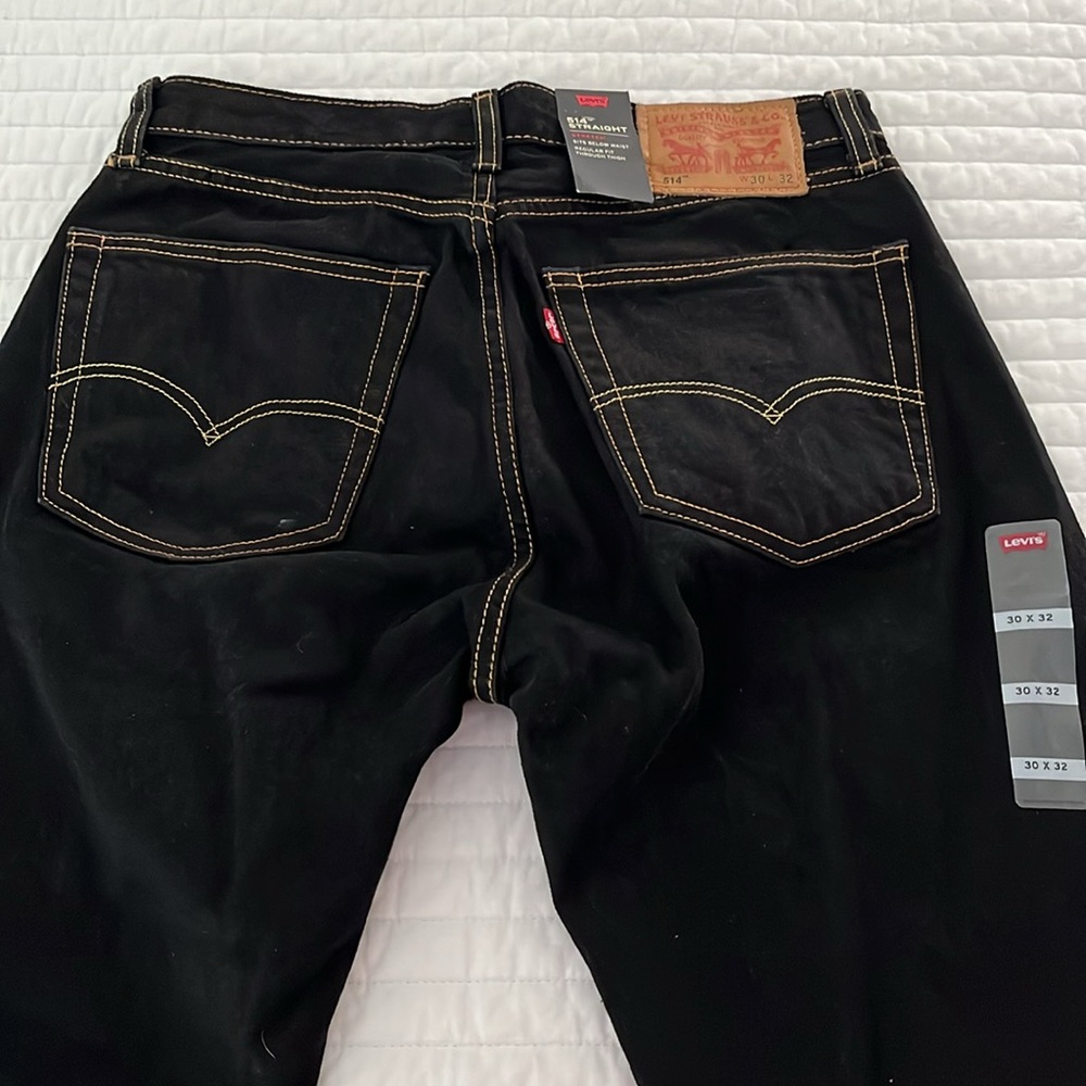 Levi's Dark Denim Jeans - Picture 2 of 9